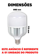 Lâmpada Bulbo 20w Branco Frio Pack 3 Pecas Avant