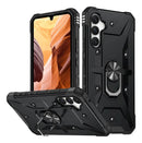 Capa Capinha Para Samsung De Armadura Com Anti I Cinza S24 fe