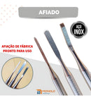 Bisturi Podólogo Kit 208, 214 E 254 Formão Desencravar Unha