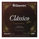 Jogo De Cordas Violão Náilon Giannini Clássico Tensão Leve