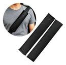 Kit 2 Capas Almofada Proteção Cinto De Segurança Universal Preto