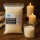 3 Cera Ecológica Soja Parafina Velas Lentilhada Silicamp Sc Ceramix 1kg