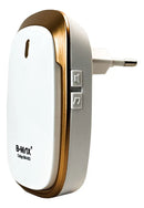 Campainha sem Fio Residencial Wireless Resistente a Agua B-Max BM-603 Cor: Branca e Dourada