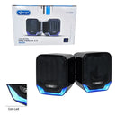 Caixinha De Som Para Pc E Notebook Com Led Caixa De Som