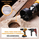 Jogo Serra Copo 6 Peças 32mm A 54mm Para Madeira Gesso Pvc