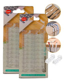 Kit 40 Clips Organizador Fixador Adesivo De Cabo Fios Parede