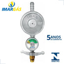Registro Regulador Para Botijão Com Visor De Nível Gás Imar