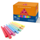 Giz Lousa Plastificado Colorido 50unid