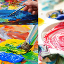 Kit 12 Pincéis Artesanato Pintura Ponta Fina Redonda E Chato Gurumania