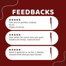 Kit 2 Pentes 5by Krest Goldilocks Para Mechas Cabo Fino Profissional Cor Vermelho