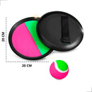 Kit 2 Raquetes Velcro + Bola Esporte Infantil Pais Filhos Diversão