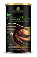 Vegan Protein Veggie 450g - Essential Nutrition Sabor Cacau