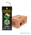 Caixa C/27un Água De Coco Quadrado Caixinha De 200ml