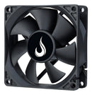 Cooler Fan 80mm Risemode Black 1500 Rpm 12v Molex Ventoinha