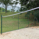 Rede De Vôlei 9,5m Com Faixa Sintética Gismar Redes Color Blanco