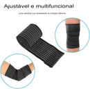 Kit Bolsa De Gelo Com Suporte Cinta Para Joelho Ombro Costas Cor Sortida