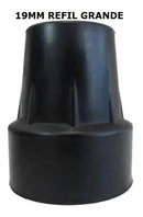 Pé Ponteira 3/4  Para Bengala Muleta Kit Com 4 Unidades