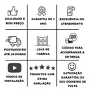 Arandela Luminaria De Parede Casa Ap Branco 110V 220V (Bivolt)