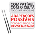 Par Amortecedor Porta Malas Tampa Traseira Celta 2000 A 2014