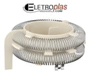 Resistencia Hydra Fit Ducha Eletronica 5500w 127v Acabamento Cromado Cor Branco