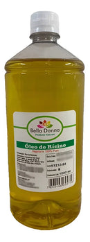 1 Lt Óleo De Rícino Puro C/ Laudo De Análise Cresc.de Cabelo