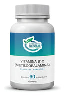 Metilcobalamina Vitamina B12 1.000mcg 60cps Sublingual Sabor Sem sabor