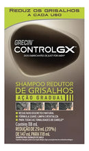 Shampoo Redutor de Grisalhos Grecin Control GX Para Todas os Tons Cabelo 118ml