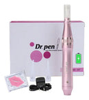 Caneta Dr Pen M7 W Tamanho da agulha 1 mm Para Microagulhamento Sem Fio Bateria Rosa