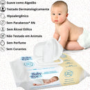 Lenços Toalhas Umedecidas Baby Byn Recem Nascido 100 Folhas