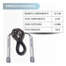 Corda de Pular Profissional Alças Leve Rolamento Premium 0.2