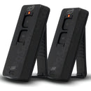 Kit 2 Controle Ppa Zap Pop 433 Dupla Tecnologia Cor Preto