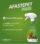 Afastepet Forte 500 ml Labgard Educador Para Cães E Gatos