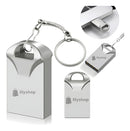 Pen Drive Mini Usb Kapbom KA-S-16 2.0 Chaveiro 16gb De Armazenamento Pc Notebook cor Prateado