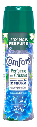 Amaciante Comfort Boom Perfume em Cristais Explosão de Frescor em recarga 275 ml