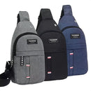 Bolsa Tiracolo Pochete Masculina Transversal Ombro Cor Preto