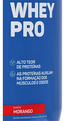 Whey Pro Concentrado Pote 1kg - Max Titanium Sabor Morango