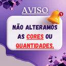 Kit 2 Pacotes Cabelo Jumbo Super X Para Tranças 400g + Anéis Cor Preto