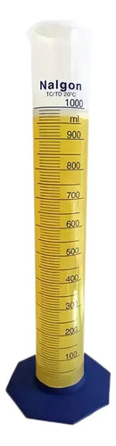 Proveta Graduada De Plástico 1000ml Com Base - Nalgon