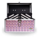 Maleta De Maquiagem Profissional Anna Make R210 Vazia Rosê