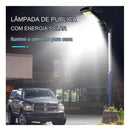 Kit 2 Refletor Iluminação Solar 400w Holofote Cob 160 Sensor Preto