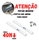 Pistão Armario Amortecedor A Gás Porta Move 40n inverso branco