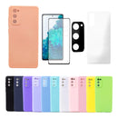 Capinha Capa Case Para Galaxy Samsung S20fe + 3  Rosa Areia