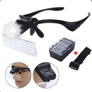 Lupa Estética De Cabeça Thevisionaries Óculos Profissional Com Luz Led 5 Lentes De Aumento Dentista Extensionista De Cílios Design Sobrancelha Joalheiro Esteticista Técnico Em Eletrônica Relojoeiro