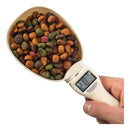 Colher eletrônica de medição de alimentos para animais de estimação Pet Food Measuring S Cor Branco