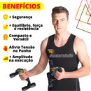 Barra De Chão Apoio Para Flexão Ergonômicas Exercício Fitnes