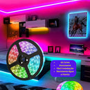 Fita Led 10m Colorida Rgb 3528 Piscina Sanca Fachada + Fonte Tensão De Operação