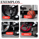 Bomba De Ar Com Pedal Encher Bola Pneu Bicicleta Moto Balão Sortido