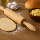 Pau De Macarrão Rolo De Abrir Massa Pão Torta Madeira Grande