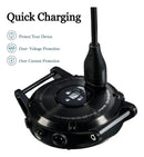 Carregador Usb Compatível Com Garmin 45, 45s E 55 Cor Preto