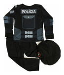 Fantasia Policial Infantil +  Preto Bope P (veste 3 a 4 anos)